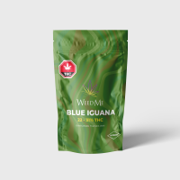 Blue iguana vanity packaging